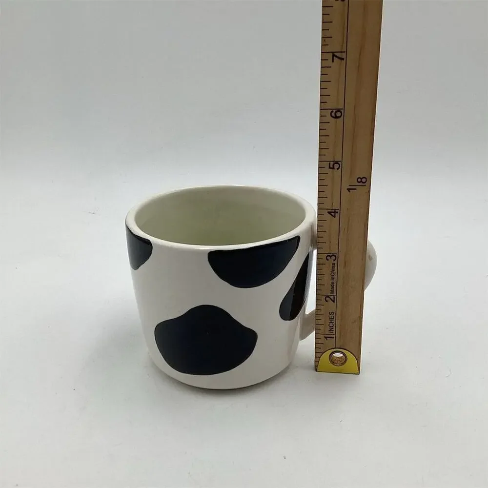 Cute Cow‎ Ceramic Coffee Mug 12 oz with 3D Cow Inside